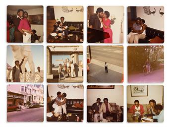 (1970S PHOTOGRAPHS AND EPHEMERA) An archive of over 260 personal photographs and ephemera documenting a Black queer couple.